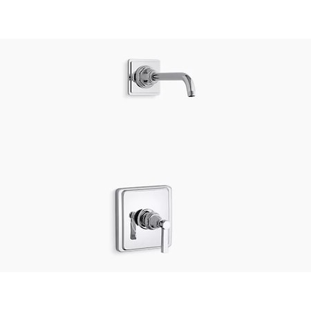 Kohler Pinstripe Shwr Trm Pure, Less Head-Lvr TLS13134-4A-CP